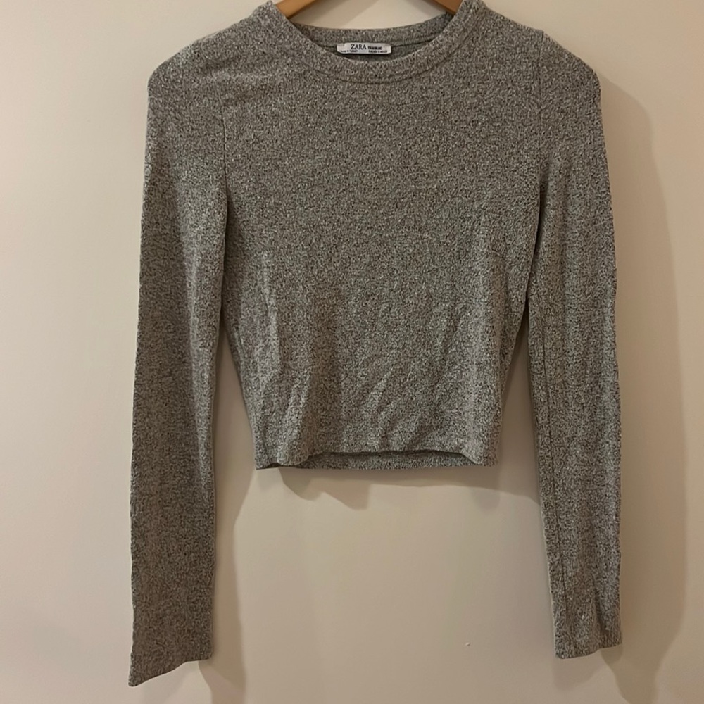 Zara Grey Long Sleeve - Small